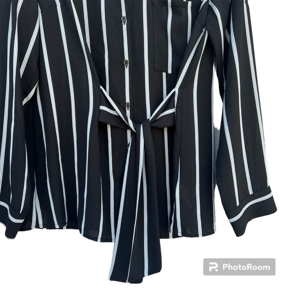 Express striped long sleeve one packet women shirt - Picture 5 of 8